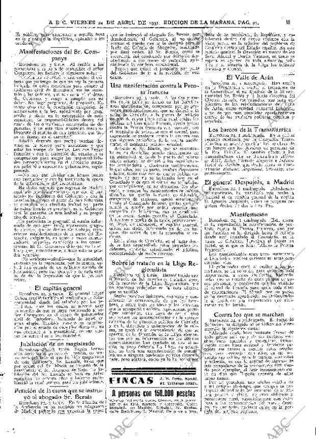 ABC MADRID 24-04-1931 página 27