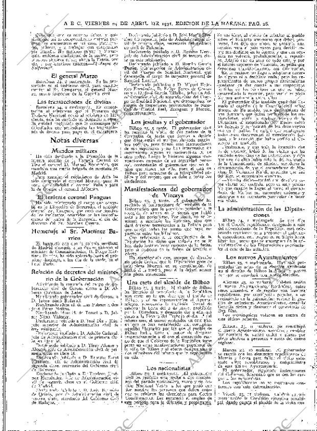 ABC MADRID 24-04-1931 página 28