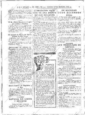 ABC MADRID 24-04-1931 página 30