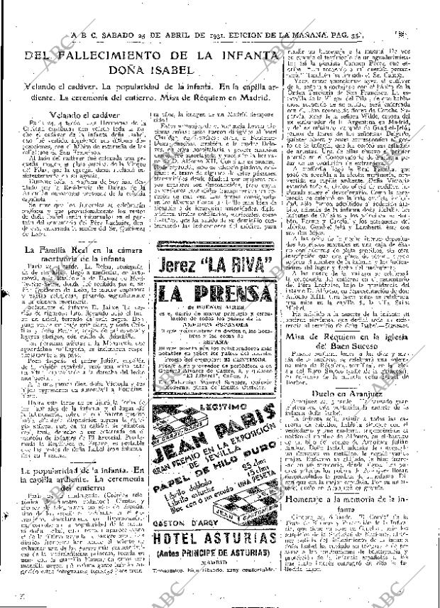 ABC MADRID 25-04-1931 página 35