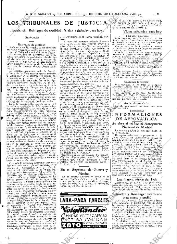 ABC MADRID 25-04-1931 página 39