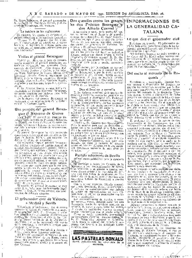 ABC SEVILLA 02-05-1931 página 26