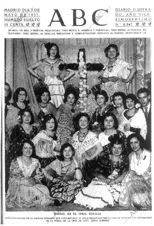 ABC MADRID 05-05-1931 página 1