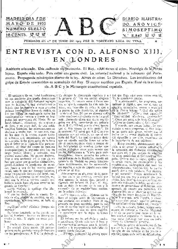 ABC MADRID 05-05-1931 página 23