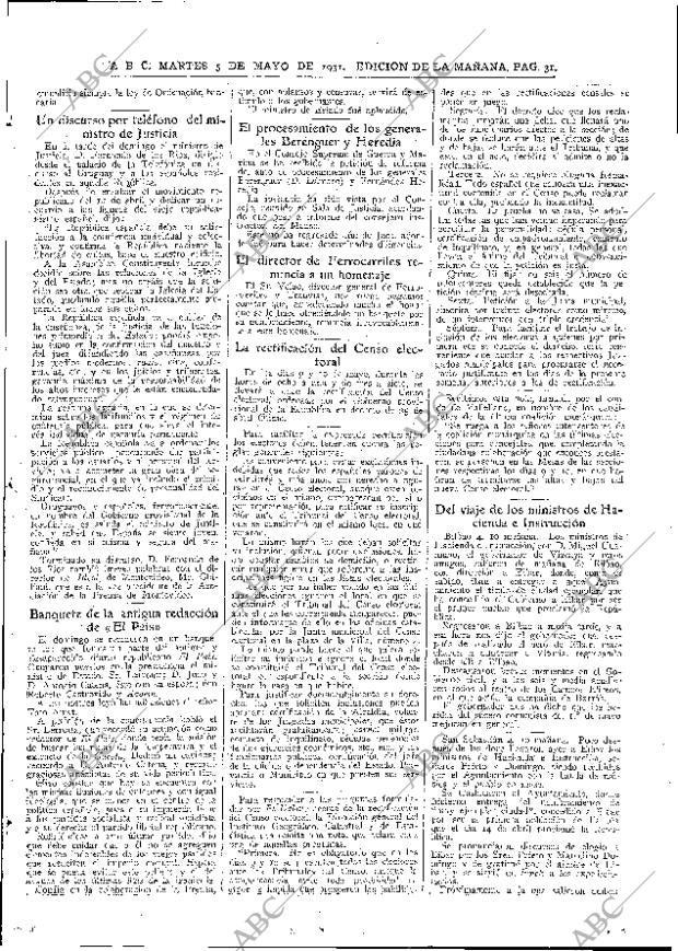 ABC MADRID 05-05-1931 página 31