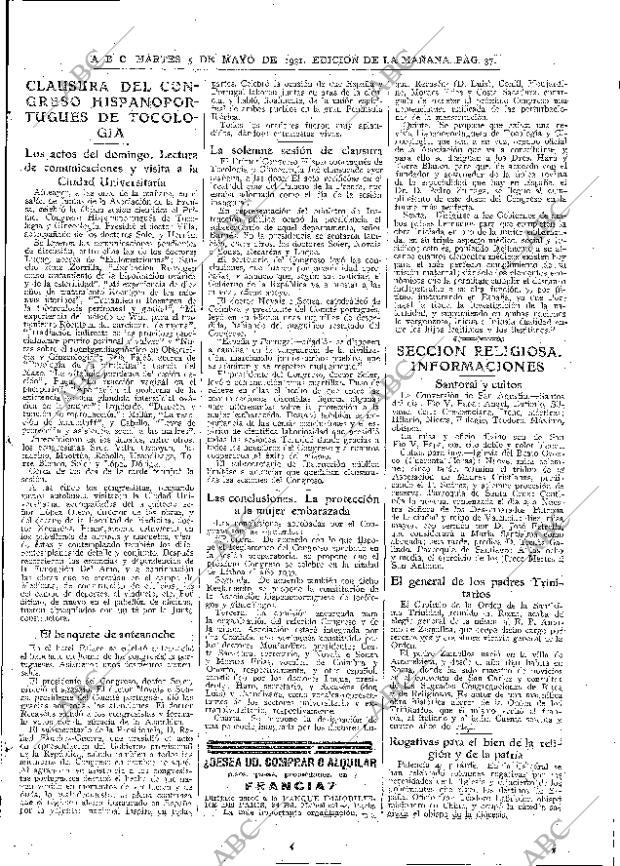 ABC MADRID 05-05-1931 página 37