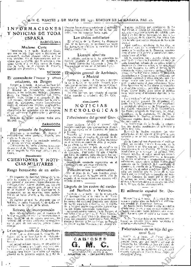 ABC MADRID 05-05-1931 página 47