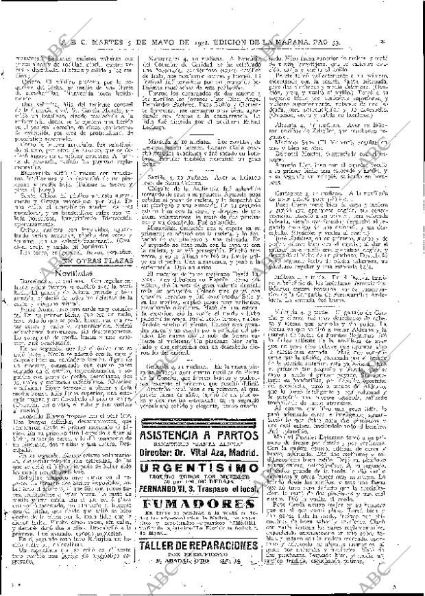ABC MADRID 05-05-1931 página 53