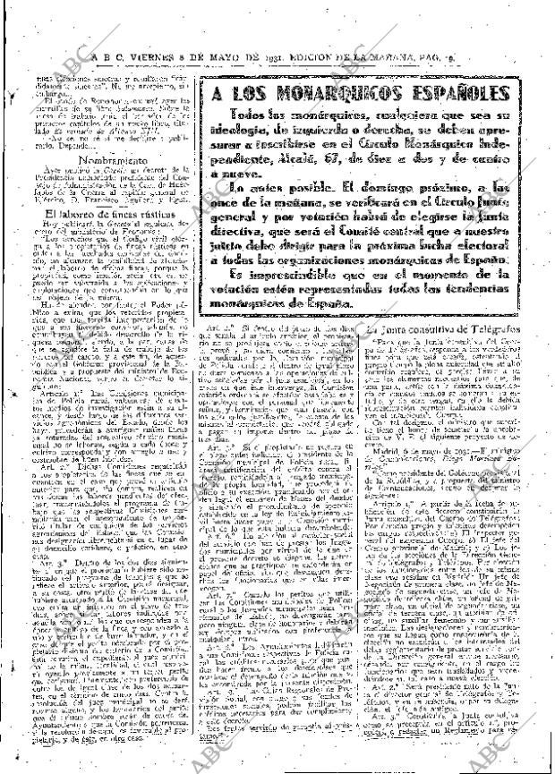 ABC MADRID 08-05-1931 página 19