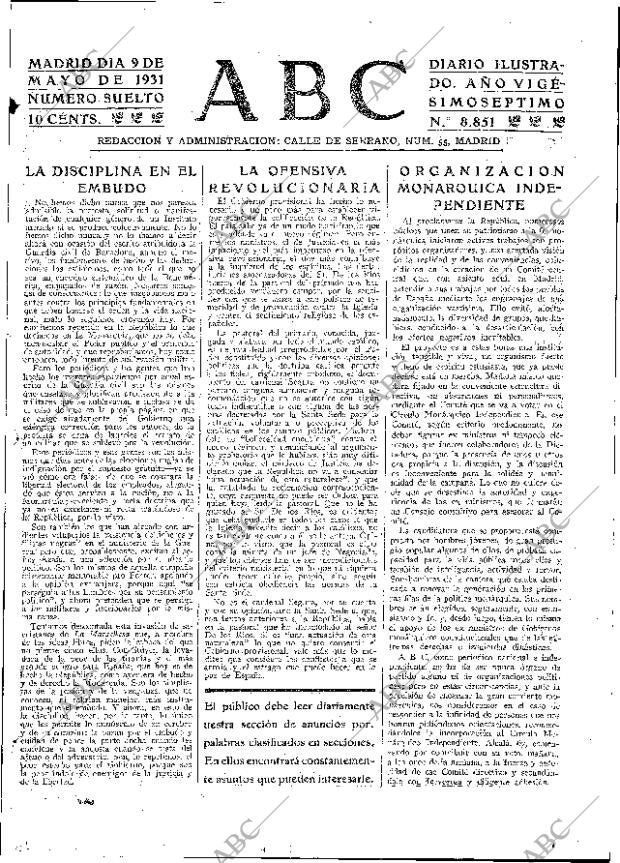 ABC MADRID 09-05-1931 página 25