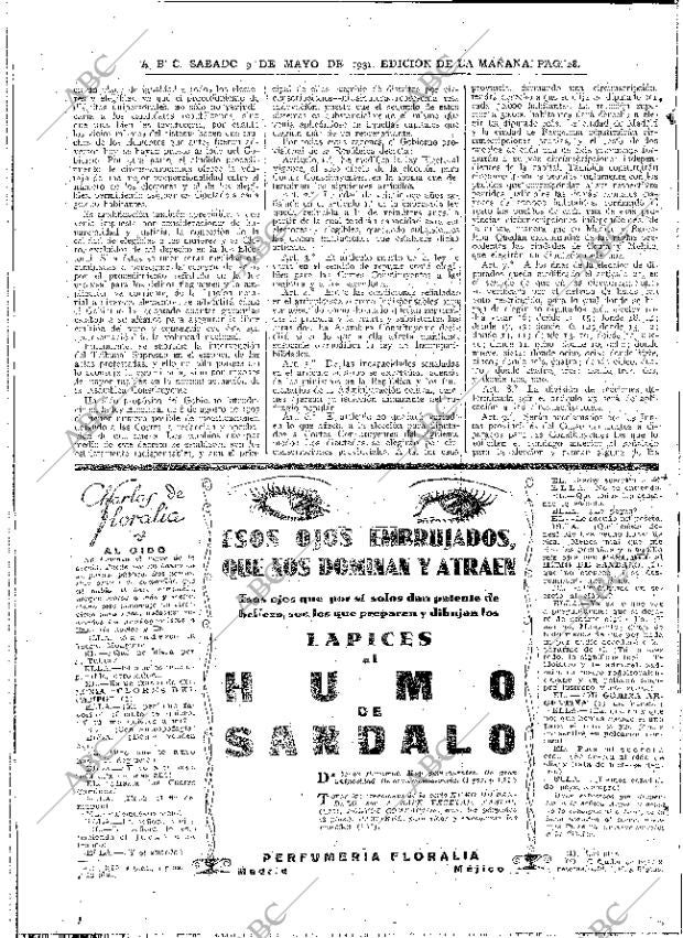 ABC MADRID 09-05-1931 página 28