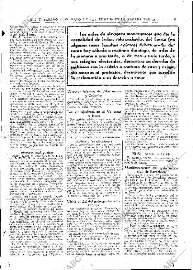 ABC MADRID 09-05-1931 página 35