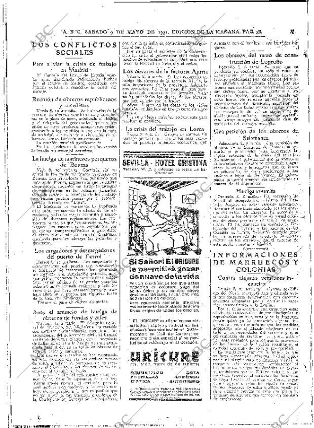 ABC MADRID 09-05-1931 página 38