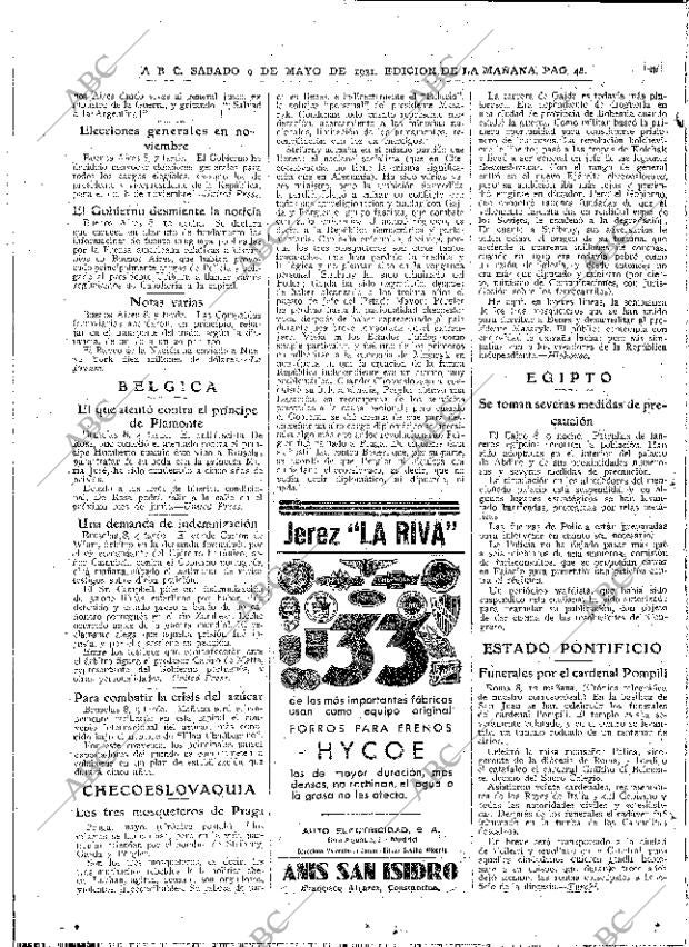 ABC MADRID 09-05-1931 página 48