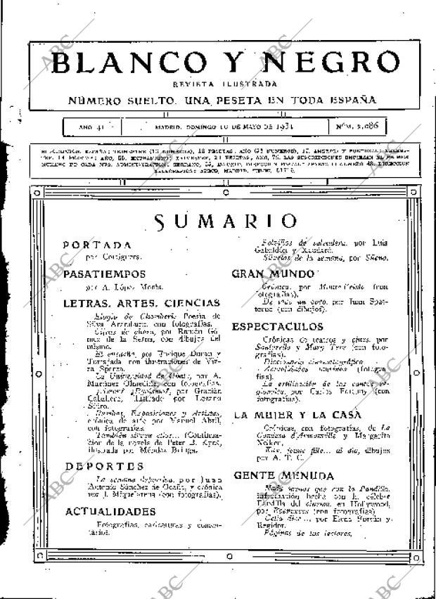 BLANCO Y NEGRO MADRID 10-05-1931 página 3