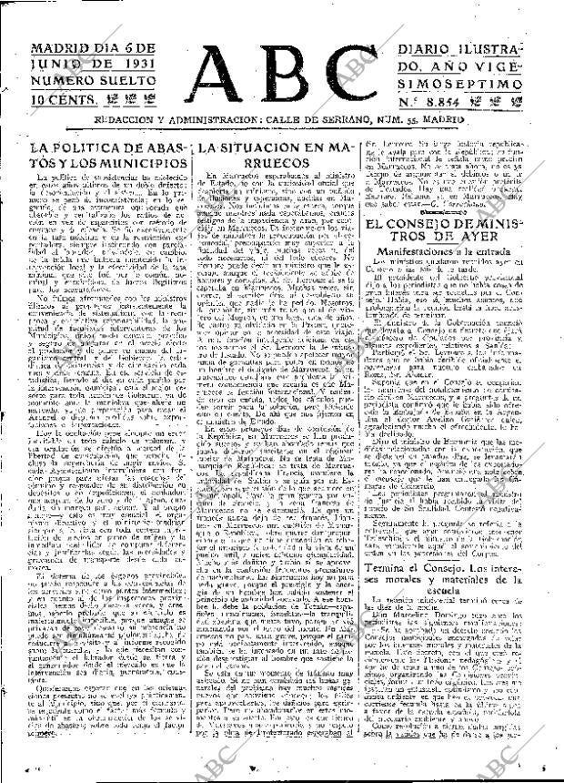 ABC MADRID 06-06-1931 página 15