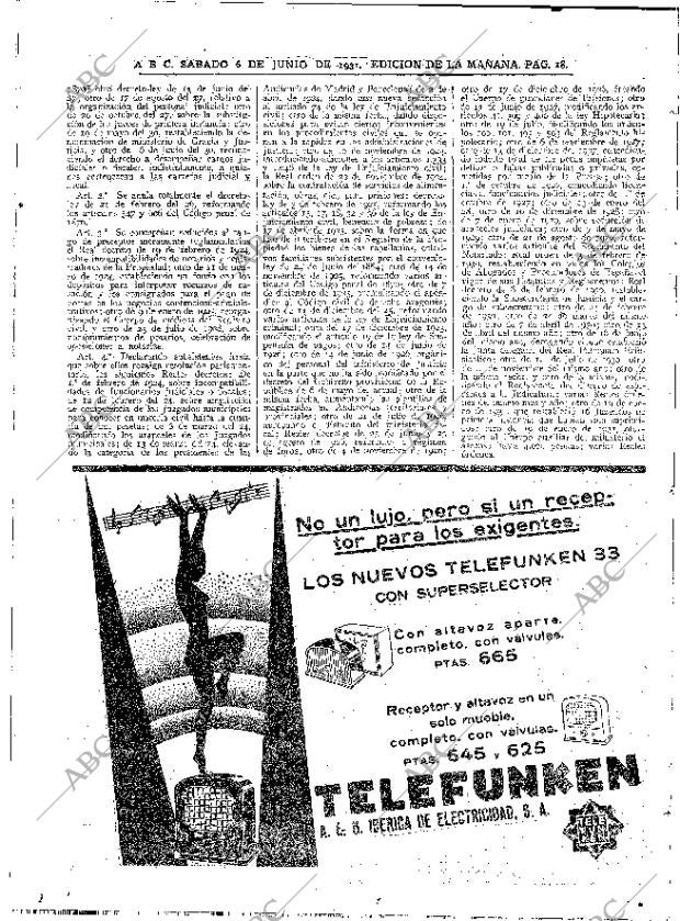 ABC MADRID 06-06-1931 página 18
