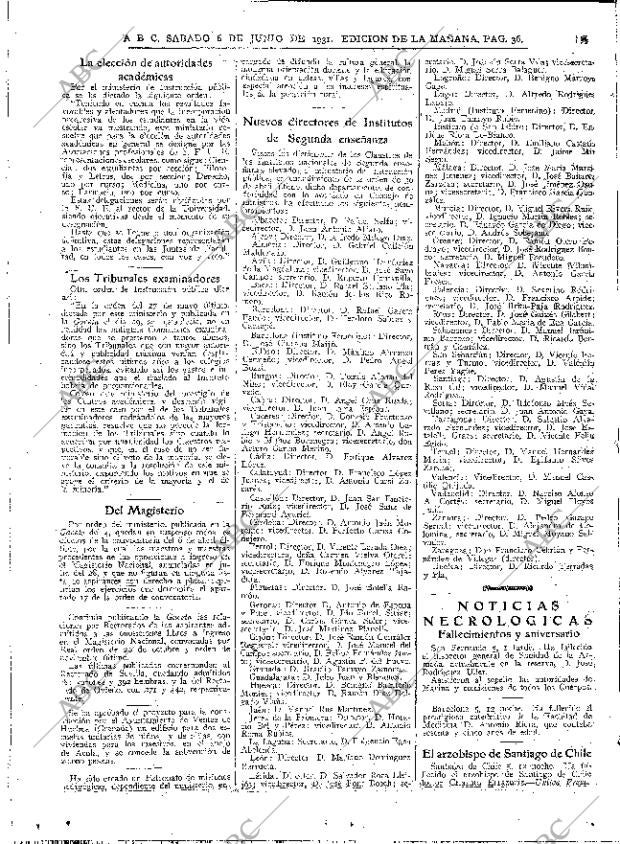 ABC MADRID 06-06-1931 página 36