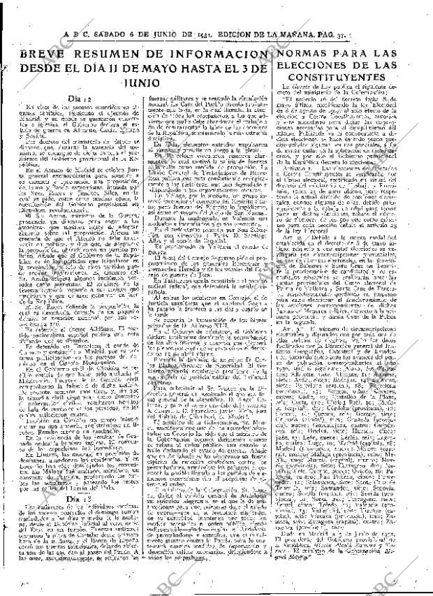 ABC MADRID 06-06-1931 página 37