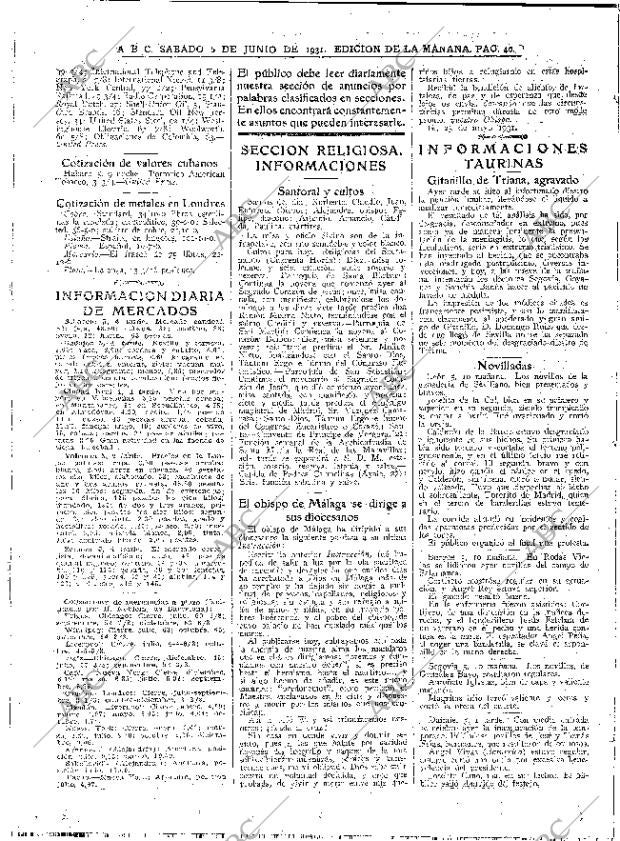 ABC MADRID 06-06-1931 página 40