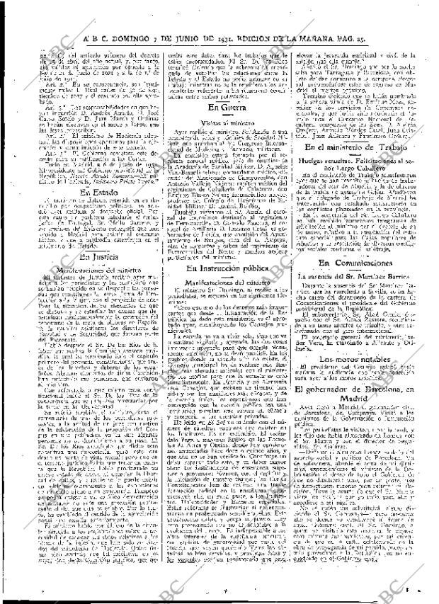 ABC MADRID 07-06-1931 página 25