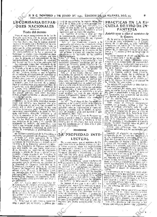 ABC MADRID 07-06-1931 página 33