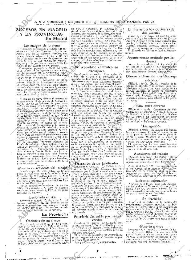 ABC MADRID 07-06-1931 página 46