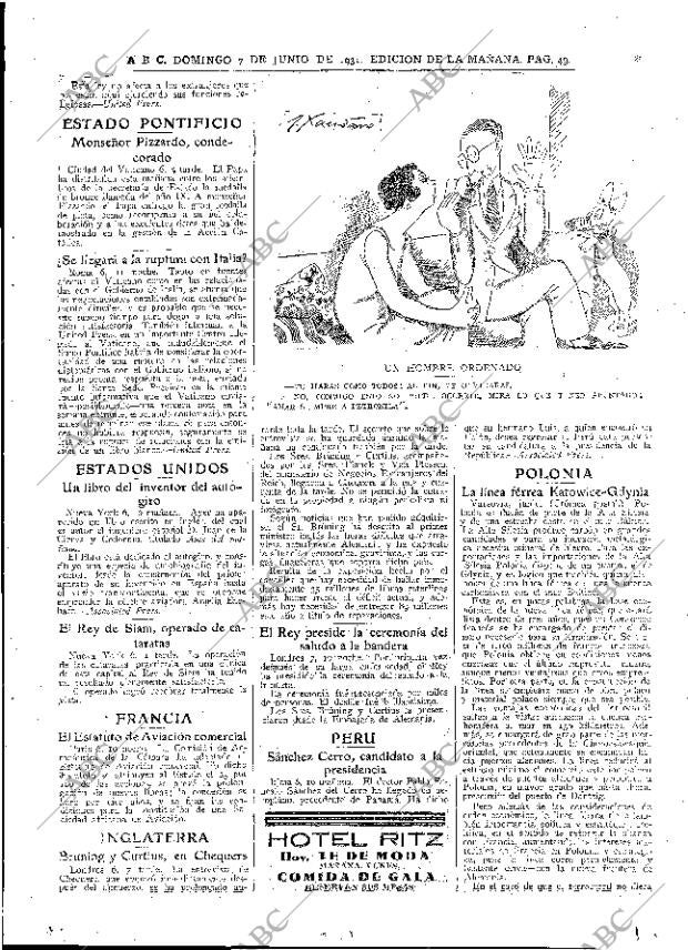 ABC MADRID 07-06-1931 página 49