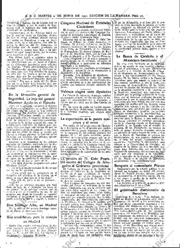 ABC MADRID 09-06-1931 página 27