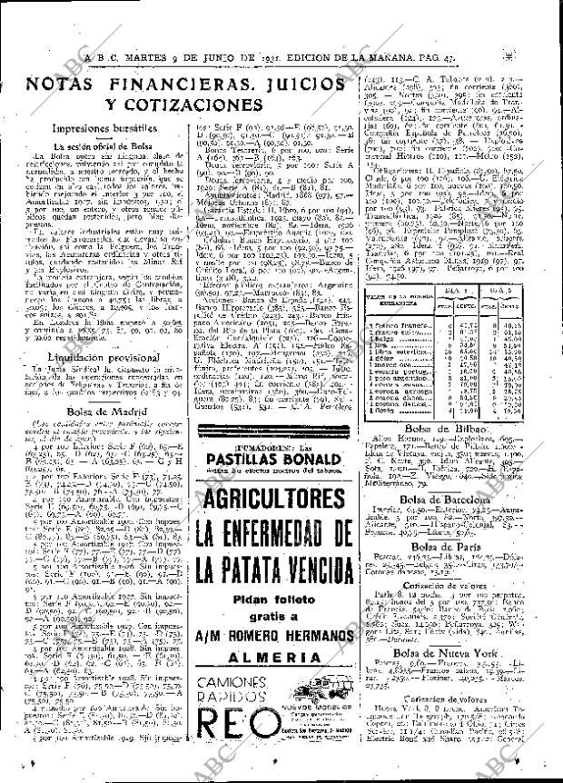 ABC MADRID 09-06-1931 página 47