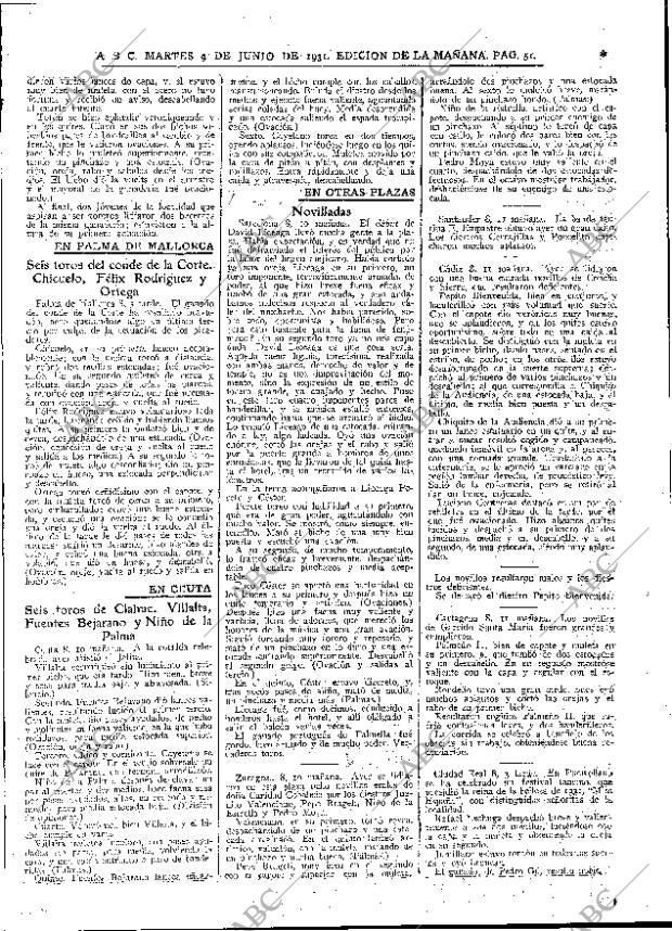ABC MADRID 09-06-1931 página 51