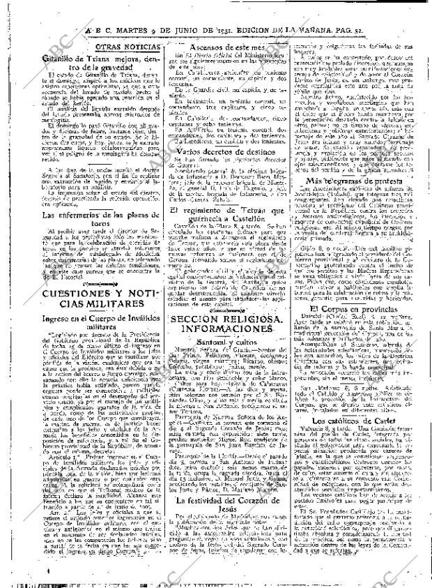 ABC MADRID 09-06-1931 página 52