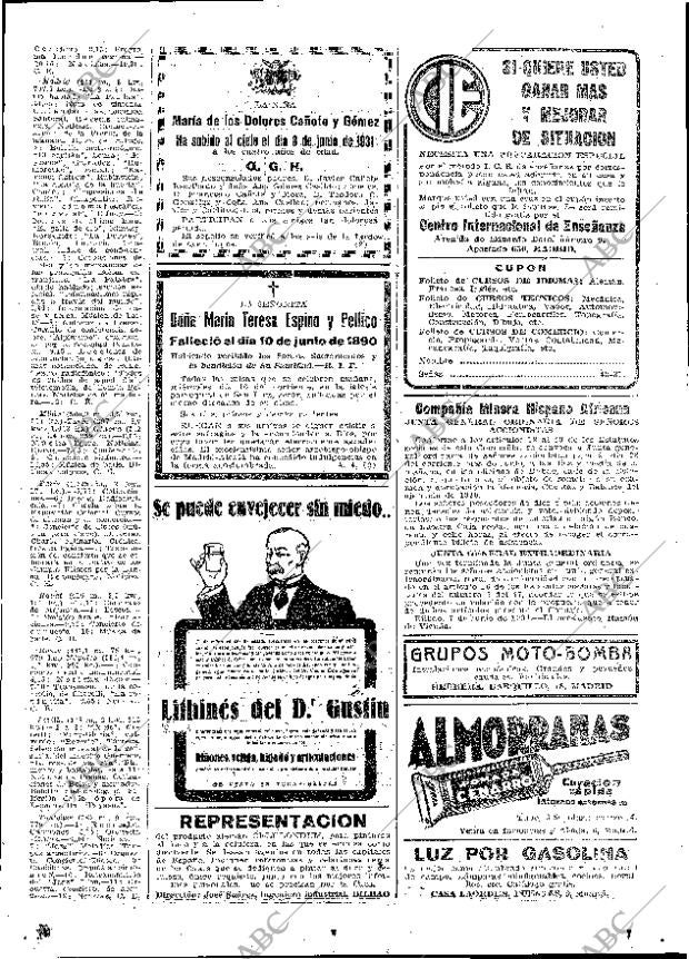 ABC MADRID 09-06-1931 página 67