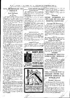 ABC MADRID 11-06-1931 página 45