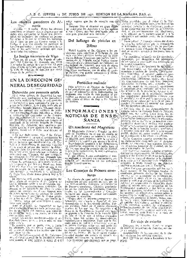 ABC MADRID 11-06-1931 página 47