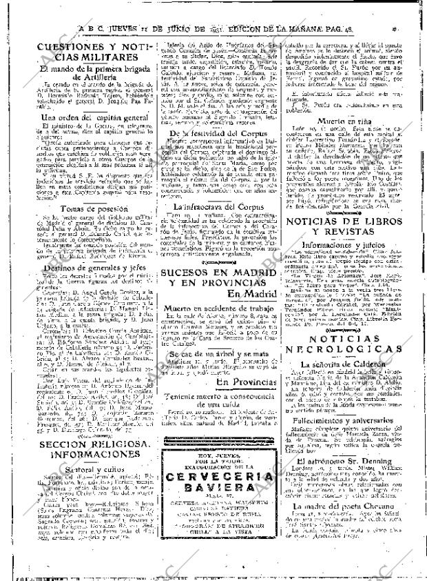 ABC MADRID 11-06-1931 página 48