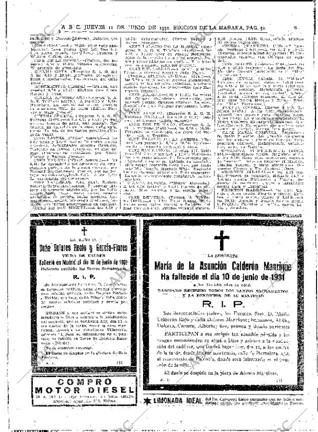 ABC MADRID 11-06-1931 página 52