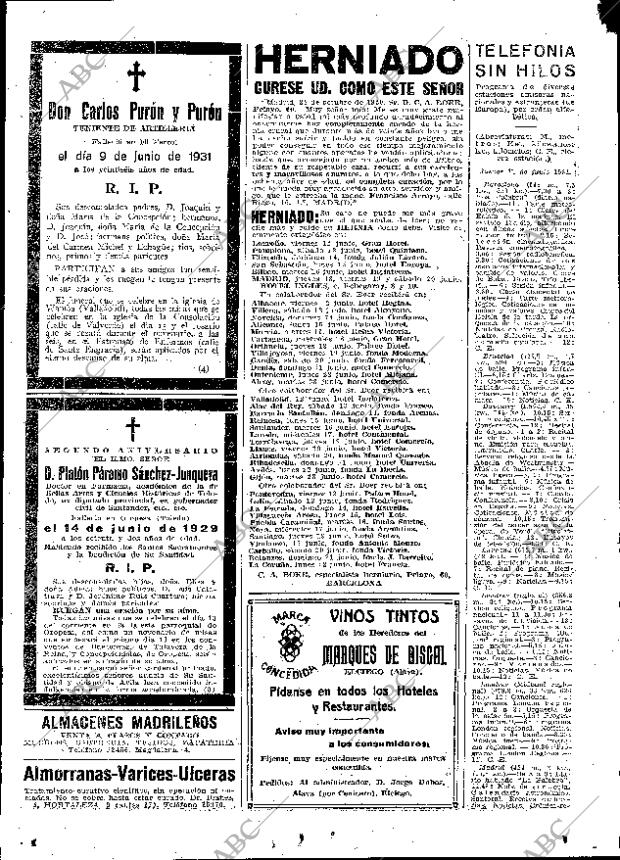 ABC MADRID 11-06-1931 página 61