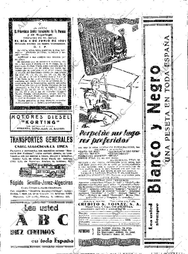 ABC SEVILLA 11-06-1931 página 46
