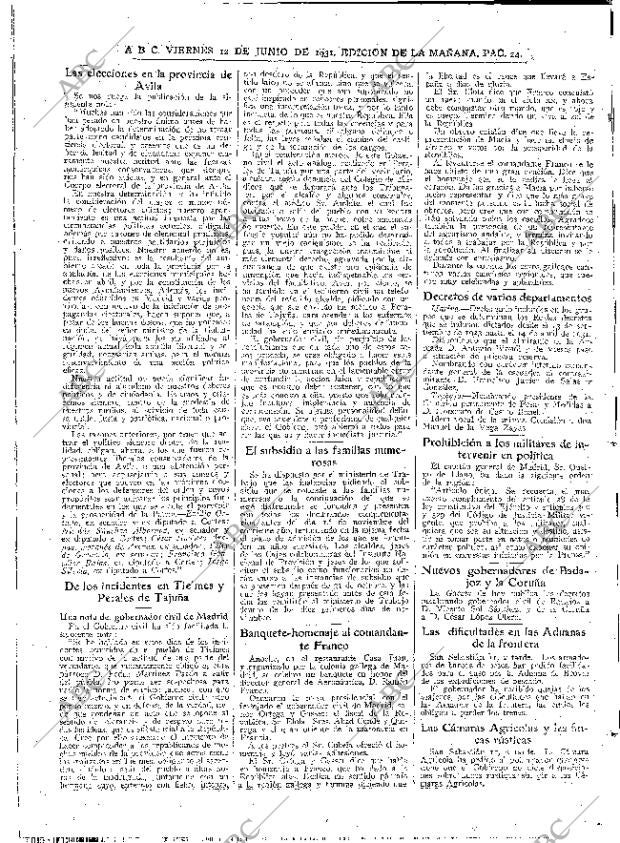 ABC MADRID 12-06-1931 página 24