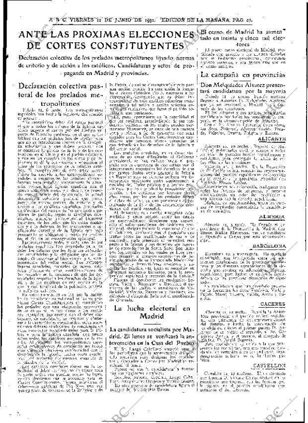 ABC MADRID 12-06-1931 página 27