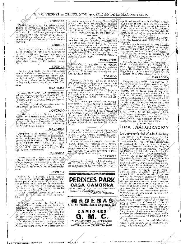 ABC MADRID 12-06-1931 página 28
