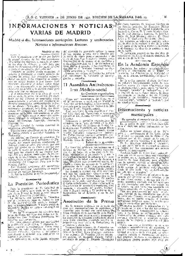 ABC MADRID 12-06-1931 página 33