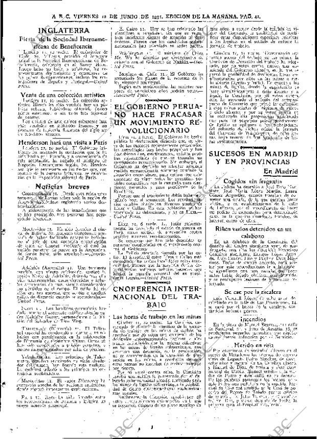 ABC MADRID 12-06-1931 página 41