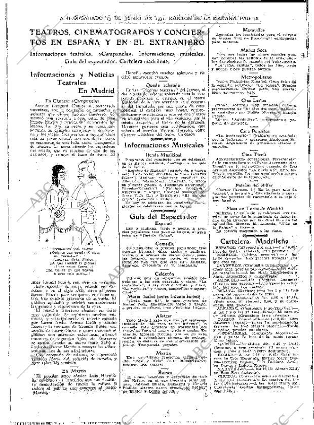 ABC MADRID 13-06-1931 página 46