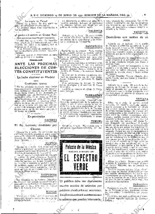 ABC MADRID 14-06-1931 página 39