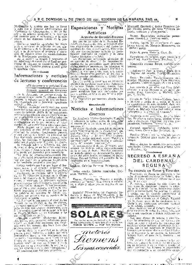 ABC MADRID 14-06-1931 página 42