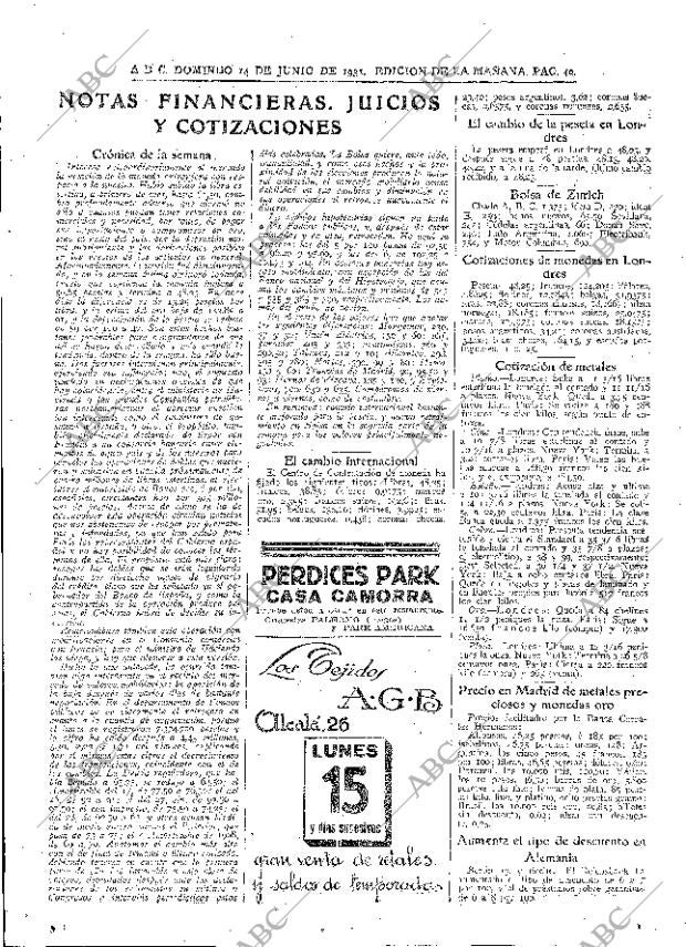 ABC MADRID 14-06-1931 página 49