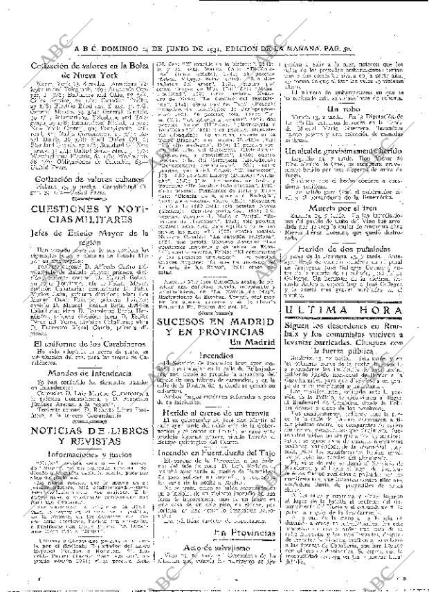 ABC MADRID 14-06-1931 página 50