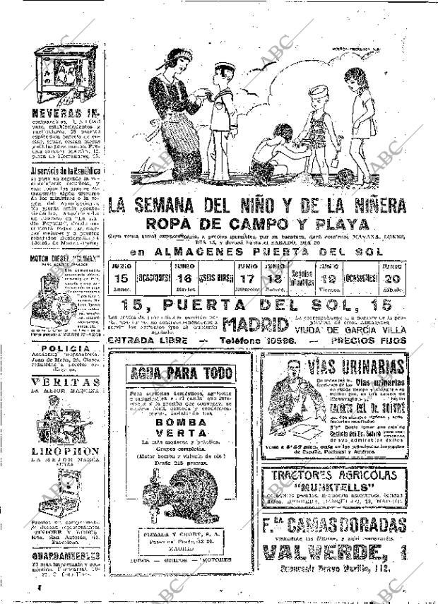 ABC MADRID 14-06-1931 página 68